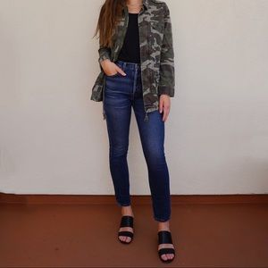 Oversized Camo Jacket by UO